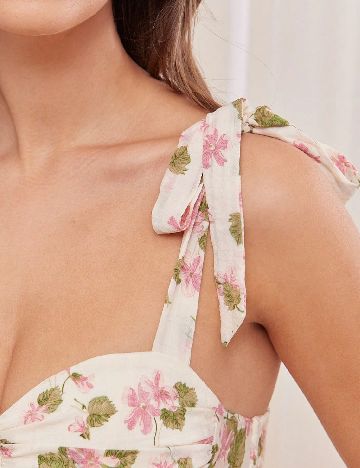 Rochie scurta SHEIN, floral print