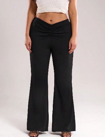 Pantaloni SHEIN CURVE, negru