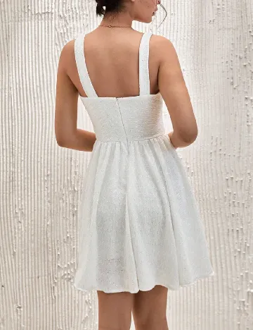 Rochie scurta SHEIN, alb