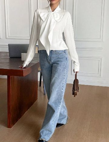 Bluza SHEIN, alb