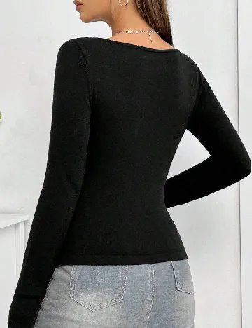 Bluza SHEIN, negru