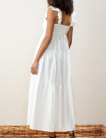 Rochie medie SHEIN, alb