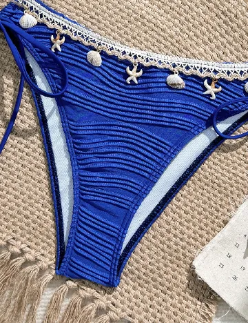 Costum de baie SHEIN, albastru