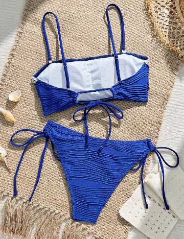 Costum de baie SHEIN, albastru