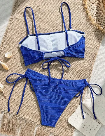 Costum de baie SHEIN, albastru