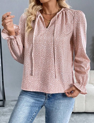Bluza SHEIN, roz pudra