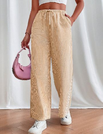 Pantaloni SHEIN, galben