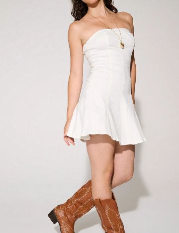 Rochie scurta SHEIN, alb