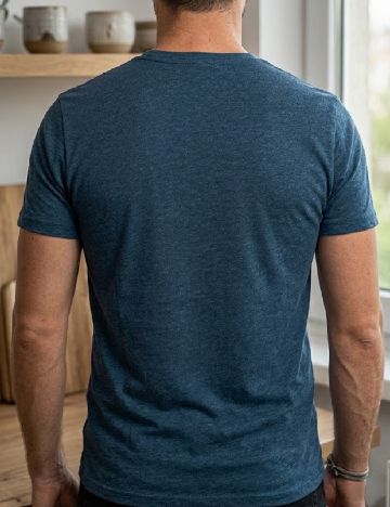 Tricou Bershka, albastru