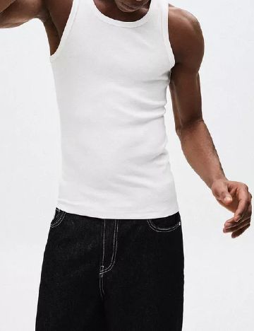 Maiou Bershka, alb