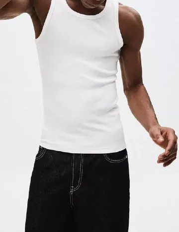 Maiou Bershka, alb