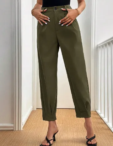 Pantaloni SHEIN, verde