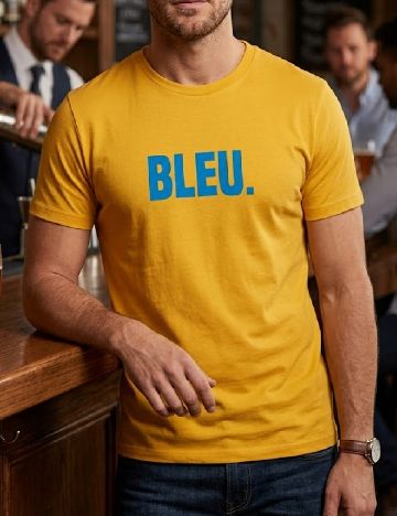 Tricou Bershka, portocaliu