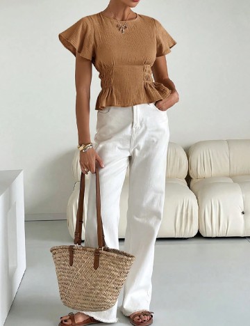 Bluza SHEIN, maro