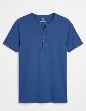 Tricou Bershka, albastru