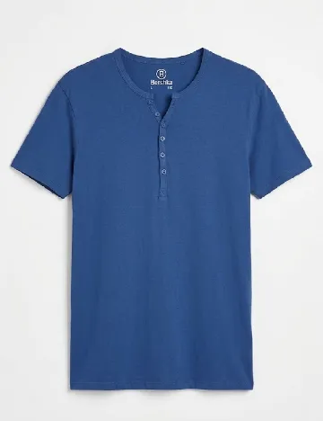 Tricou Bershka, albastru