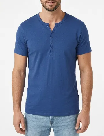 Tricou Bershka, albastru