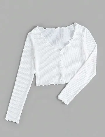 Bluza SHEIN, alb