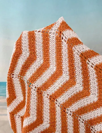 Rochie de plaja SHEIN, portocaliu