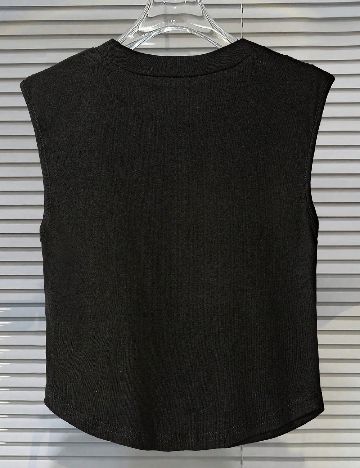 Top SHEIN, negru