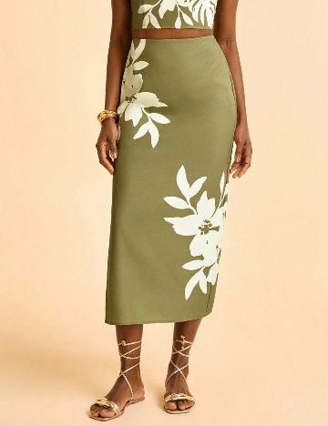 Fusta SHEIN, verde
