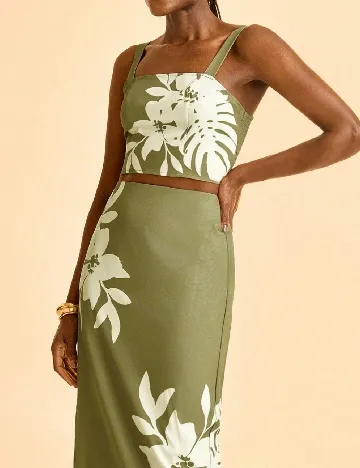 Fusta SHEIN, verde