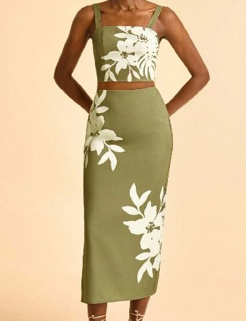 Fusta SHEIN, verde