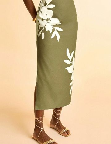 Fusta SHEIN, verde