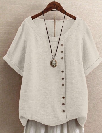 Bluza SHEIN CURVE, bej