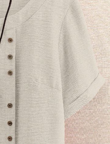 Bluza SHEIN CURVE, bej