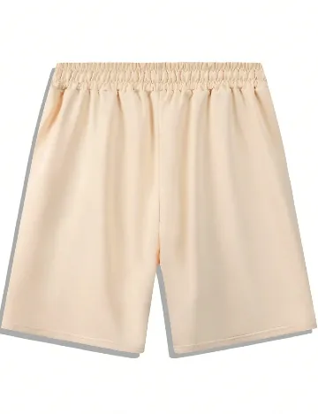 Pantaloni scurti SHEIN, galben deschis
