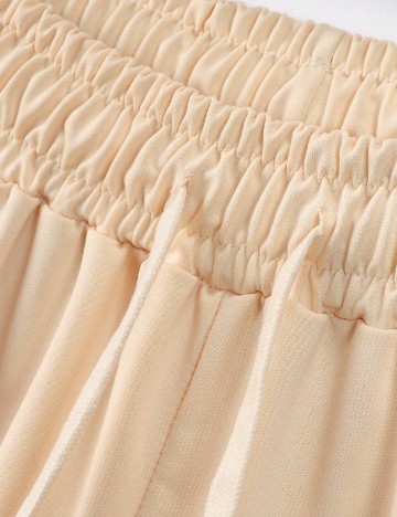 Pantaloni scurti SHEIN, galben deschis