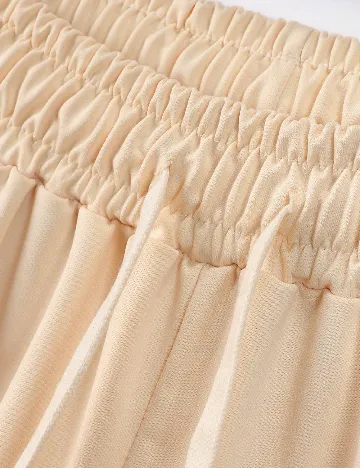 Pantaloni scurti SHEIN, galben deschis