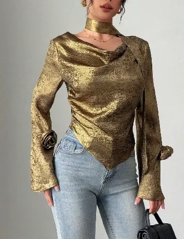 Bluza SHEIN, auriu