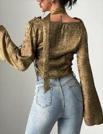 Bluza SHEIN, auriu