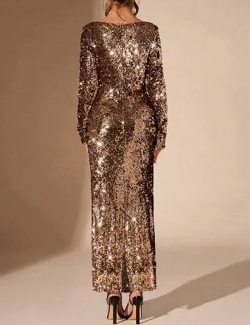 Rochie lunga SHEIN, maro