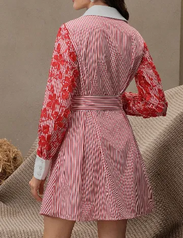 Rochie scurta Anewsta, rosu