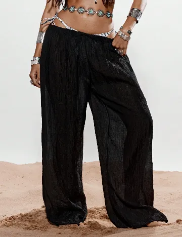 Pantaloni de plaja KIZN, negru