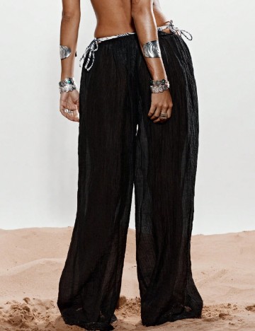 Pantaloni de plaja KIZN, negru