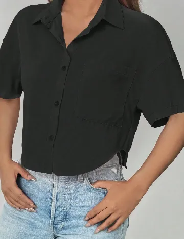 Camasa SHEIN, negru