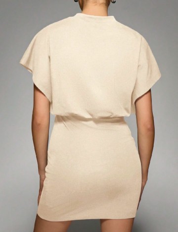 Rochie scurta Missguided, crem