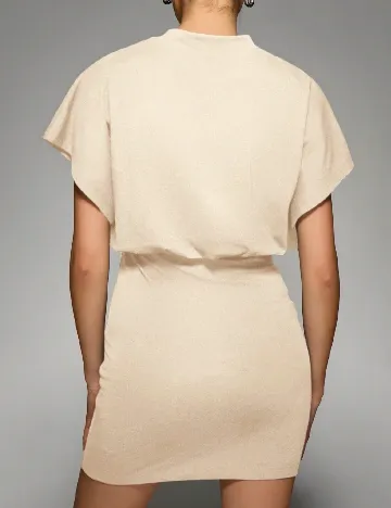 Rochie scurta Missguided, crem