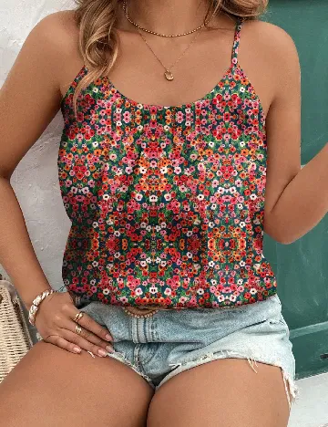 Maiou SHEIN CURVE, floral print
