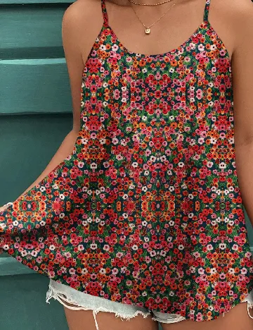 Maiou SHEIN CURVE, floral print