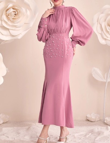 Rochie lunga SHEIN, roz