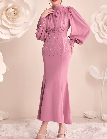Rochie lunga SHEIN, roz