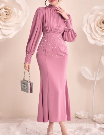 Rochie lunga SHEIN, roz