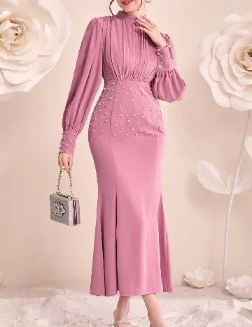 Rochie lunga SHEIN, roz