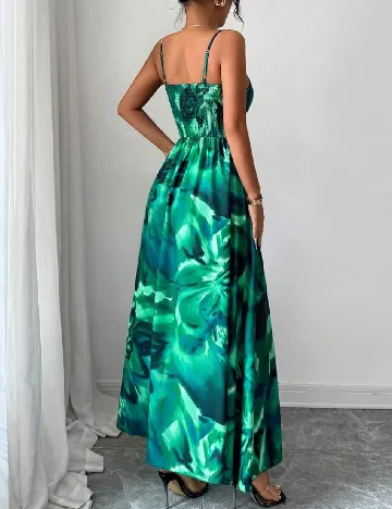 Rochie lunga SHEIN, verde