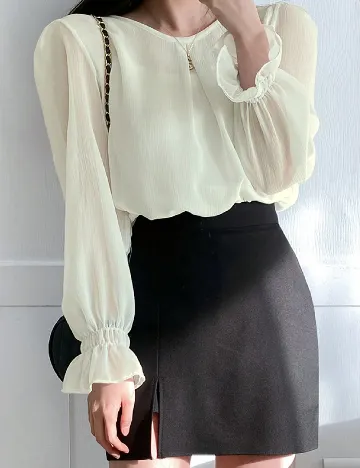 Bluza Dazy, crem
